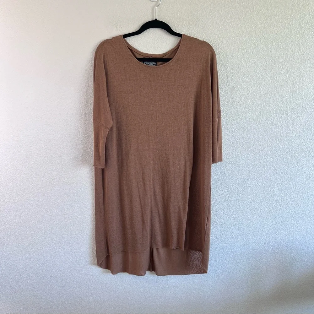 Angie Women’s Raw Hem‎ High-Low Tunic Dress